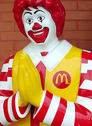 Thailand McDonalds Buddha Ronald