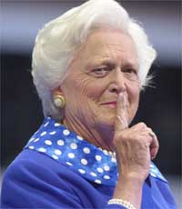 Barbara Bush Satan Monster Brainsturbator