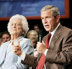 Barbara Bush Satan Monster Brainsturbator