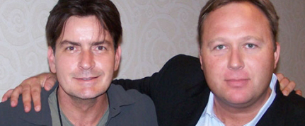 Charlie Sheen and Alex Jones