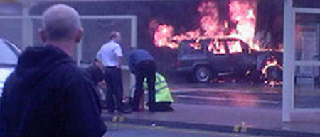 Glasgow Terror Jeep Attack Glasgow Terror Jeep Attack