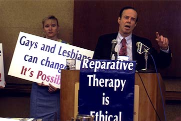 Robert Spitzer homosexual gay homo brainsturbator
