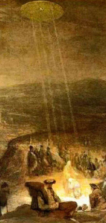 The Baptism of Christ, painted in 1710