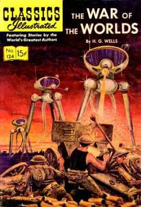 War of the Worlds Brainsturbator Classics Illustrated