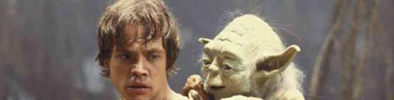 Yoda and Luke Yoda and Luke